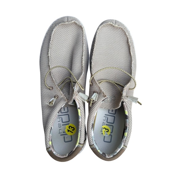 Hey Dude Other - Hey Dude Wally Sox Men's Sneakers, Fog/Grey, Size 13 M US